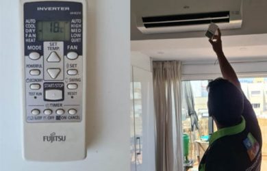 aire acondicionado modo dry