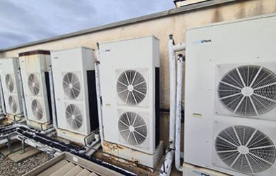 aire acondicionado no enfría cuando hace mucho calor